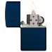 Запальничка бензинова Zippo Classic Navy Blue Matte синя (239)