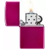 Запальничка бензинова Zippo Classic Candy Raspberry глянцевий Малиновий (24003)