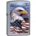 Запальничка бензинова Zippo Freedom Watch Street Chrome Сріблястий (24764)