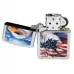Запальничка бензинова Zippo Freedom Watch Street Chrome Сріблястий (24764)