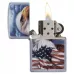 Запальничка бензинова Zippo Freedom Watch Street Chrome Сріблястий (24764)