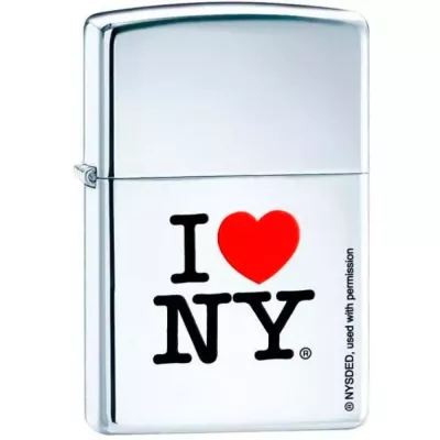 24799 запальничка "ZIPPO" 250 I LOVE NY