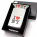 24799 запальничка "ZIPPO" 250 I LOVE NY