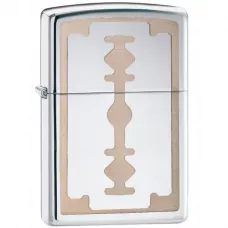 Запальничка бензинова Zippo Razor Blade Lighter Лезо бритви, дзеркальний хром (28137)