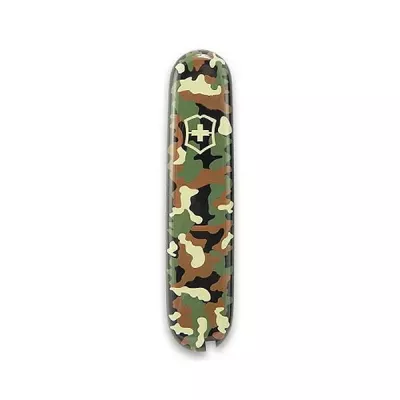 Накладка Victorinox до ножа 91 мм передня Зелений камуфляж (C3694.3)