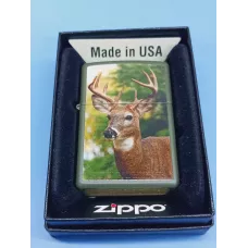 Запальничка бензинова "ZIPPO" Deer Green Matte (28471)