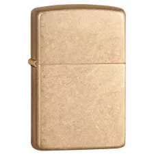 Запальничка бензинова армована ZIPPO Armor™ Gold Tumbled Brass золотистая (28496)
