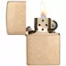 Запальничка бензинова армована ZIPPO Armor™ Gold Tumbled Brass золотистая (28496)