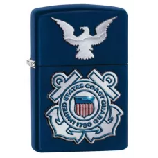 Запальничка бензинова Zippo Coast Guard, темно синя, берегова охорона США (28681)