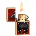 Запальничка бензинова Zippo Leather Retro Flame (28832)