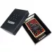 Запальничка бензинова Zippo Leather Retro Flame (28832)