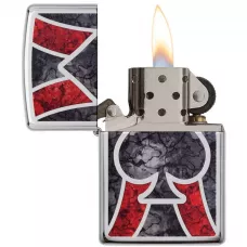 Запальничка бензиновая Zippo Ace High Polis (28952)