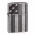 Запальничка бензинова армована ZIPPO U.S.Flag Armor Antq Slvr Plate (28974)