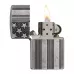 Запальничка бензинова армована ZIPPO U.S.Flag Armor Antq Slvr Plate (28974)