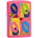 Запальничка бензинова ZIPPO Pop Lips неоновий рожевий (29086)