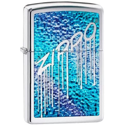 Запальничка бензинова ZIPPO Fuzion Liquid Logo (29097)