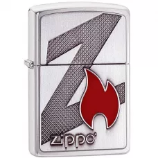 Запальничка бензинова ZIPPO Z Flame, подарункова оксамитова коробочка (29104)