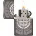 Запальничка бензинова ZIPPO Compass, черний лід (29232)