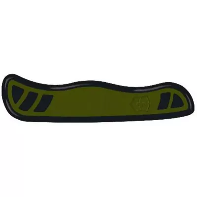 Накладка Victorinox до ножа 111 мм передня Зелено-чорний (C.8334.C7)