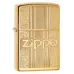 Запальничка бензинова ZIPPO" Zippo and Pattern Design, золотиста (29677)