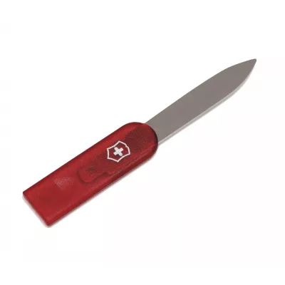 Ніж Victorinox для SwissCards Червоний прозорий (A6510.T)