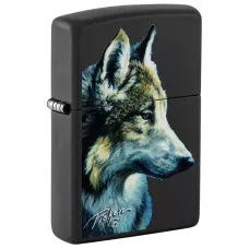 Запальничка бензинова Zippo Linda Picken Вовк (48598)