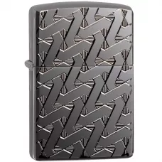 Запальничка бензинова армована ZIPPO Geometric Weave Design Armor (49173)