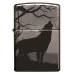 Запальничка бензинова ZIPPO Wolves Design черний лід (49188)