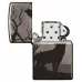 Запальничка бензинова ZIPPO Wolves Design черний лід (49188)