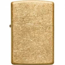 Запальничка бензинова Zippo Regular Tumbled Brass, золотиста (49477)