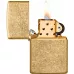 Запальничка бензинова Zippo Regular Tumbled Brass, золотиста (49477)