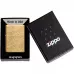 Запальничка бензинова Zippo Regular Tumbled Brass, золотиста (49477)
