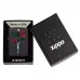 Запальничка бензинова ZIPPO Rose Dagger Tattoo Design Black Crackle®, черный(49778)