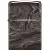 Запальничка бензинова Zippo Marble Pattern Design чорний мармур (49812)