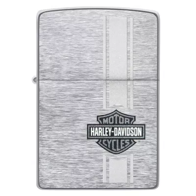Запальничка бензинова Zippo Harley Davidson brushed chrome (49828)