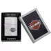 Запальничка бензинова Zippo Harley Davidson brushed chrome (49828)
