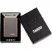 Запальничка бензинова Zippo Rustic Bronze Lasered Zippo Logo, мідний (49839 ZL)