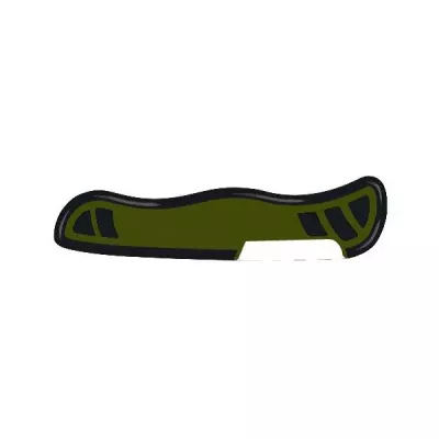 Накладка Victorinox до ножа 111 мм ззаду Зелено-чорний (C.8334.C2)