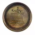 Компас бронзовий "Beatles" Brass Beatles Compass d-6,h-2 см (DN26575A)