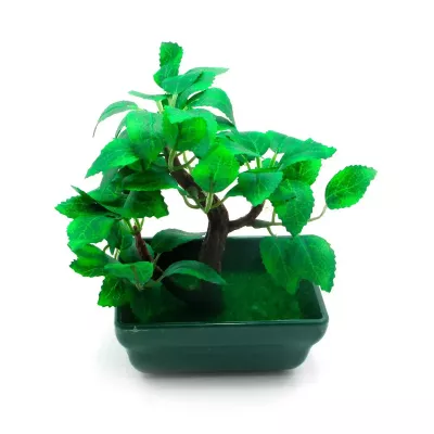 Бонсай Зелене дерево (13х9х6,5 см) пластик, кераміка (DN27180)