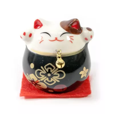Кішка Манекі-неко керамічна чорна 5х5х5 см (DN30831) Кішка Манекі-неко керамічна чорна 5х5х5 см (DN30831)