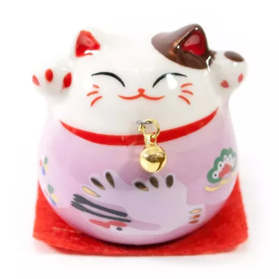 Кішка Манекі-неко керамічна фіолетова 5х5х5 см (DN30831E) Кішка Манекі-неко керамічна фіолетова 5х5х5 см (DN30831E)