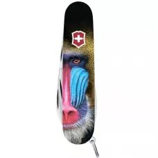 Складаний ніж Victorinox Tinker Animal 91 мм 13 функцій Мавпа Мандріл (1.4603.3_F1070pw)