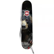 Складаний ніж Victorinox Fieldmaster Animal 91 мм 16 функцій Чорний ведмідь (1.4713.3_F1100pw)