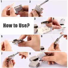 Ремкомплект "ZIPPO" 7 кульок вата та фетрова заглушка (122112)