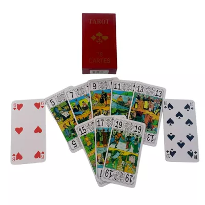 Карти для гри в тарок з гаданням 78 карт Duke Tarot11.5x6 см (DN29753A)