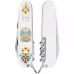 Складаний ніж Victorinox Spartan Ukraine 91 мм 12 функцій Українські мотиви Білий (1.3603.7_T1370u)