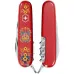 Складаний ніж Victorinox Camper Ukraine 91 мм 13 функцій Українські мотиви Червоний (1.3613_T1370u)