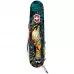 Складаний ніж Victorinox Camper Ukraine 91 мм 14 функцій Величний Сокіл (1.3613.3_T3180pw)
