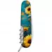 Складаний ніж Victorinox Camper Ukraine 91 мм 14 функцій Величний Сокіл (1.3613.3_T3180pw)